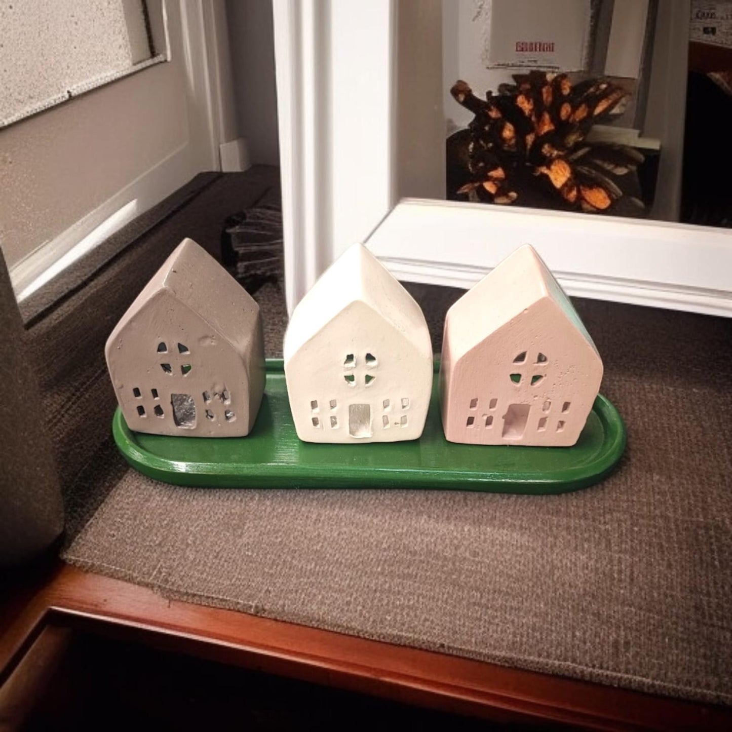 Dörtlü Dekoratif Ev Seti