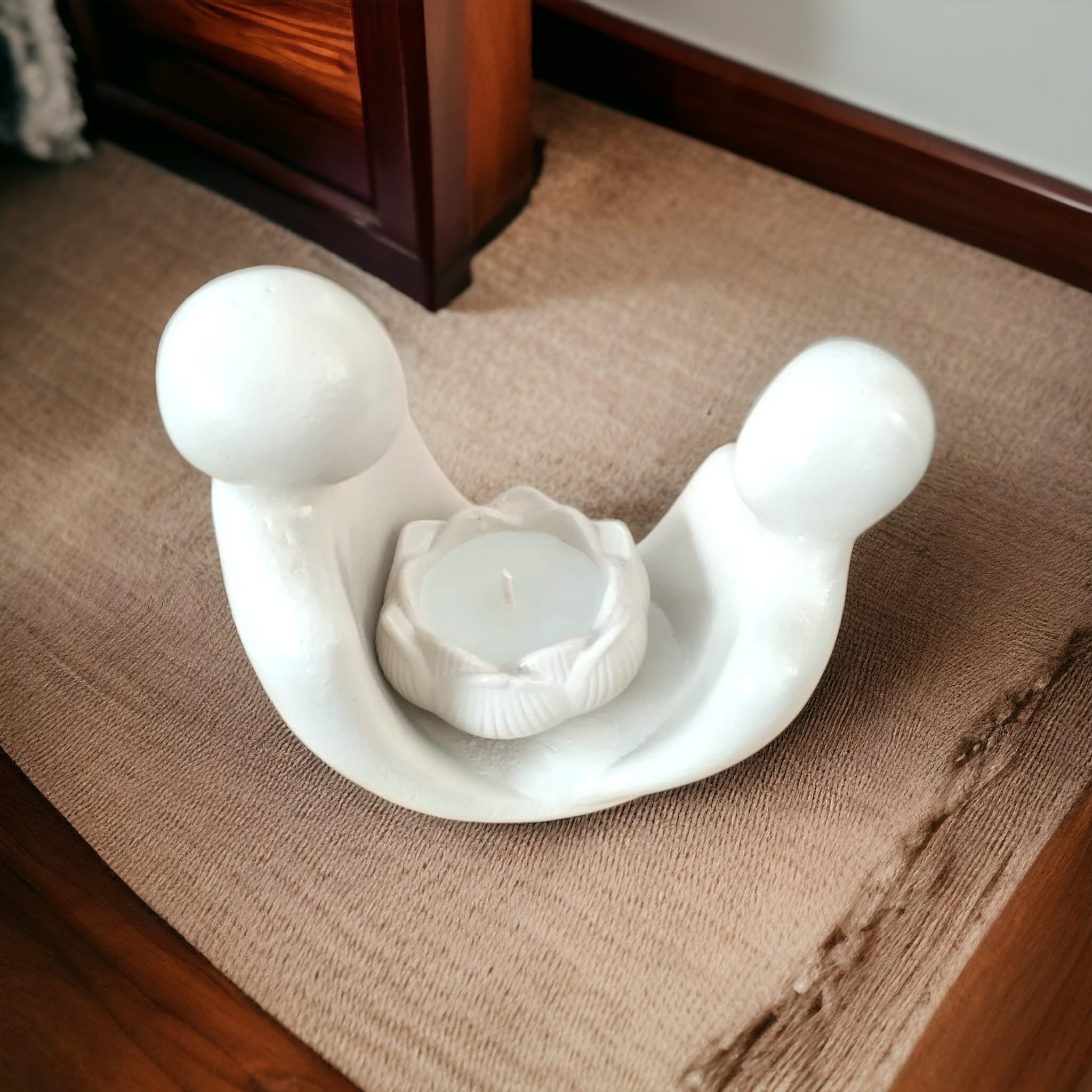 Sevgili Saksı veya Mumluk Set